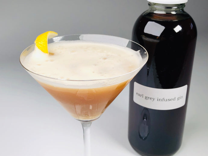 Cream of Earl Grey Gin Martini