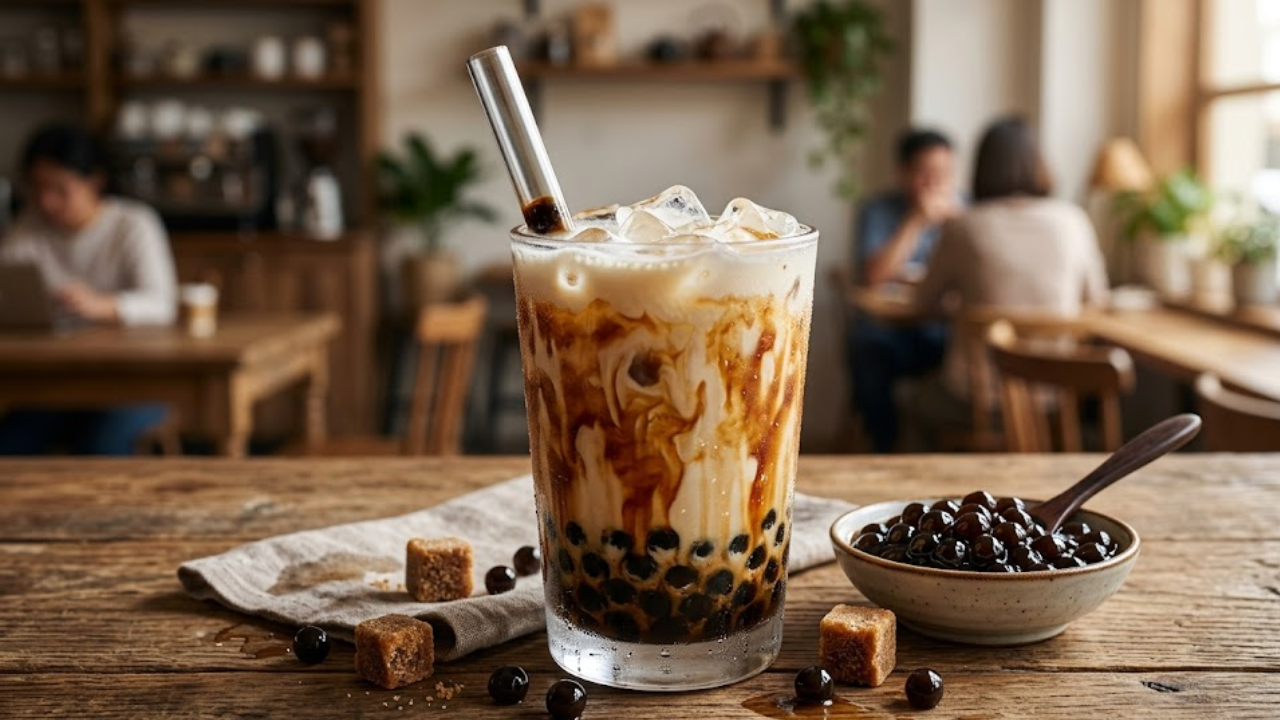 Brown Sugar Bubble Tea Recipe