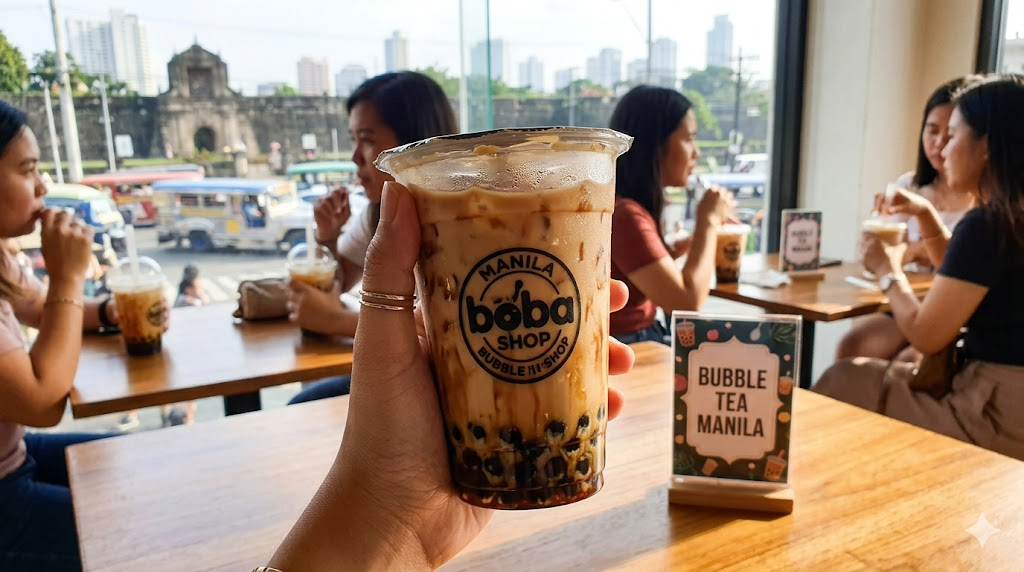 Bubble Tea in Manila