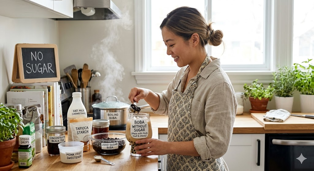 Boba Tea Without Sugar